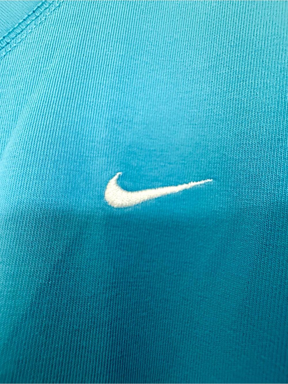 Nike Women's Turquoise Short Sleeve Performance Tee - Picture 2 of 5